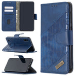 Custodia portafoglio pelle sintetica per Samsung Galaxy