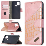 Custodia portafoglio in pelle sintetica per Samsung Galaxy A40