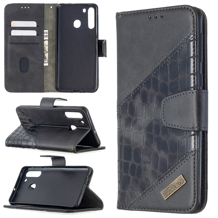 Custodia portafoglio in pelle sintetica per Samsung Galaxy A40