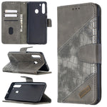 Custodia portafoglio in pelle sintetica per Samsung Galaxy A40