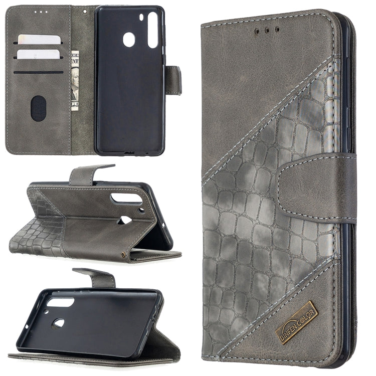 Custodia portafoglio in pelle sintetica per Samsung Galaxy A40