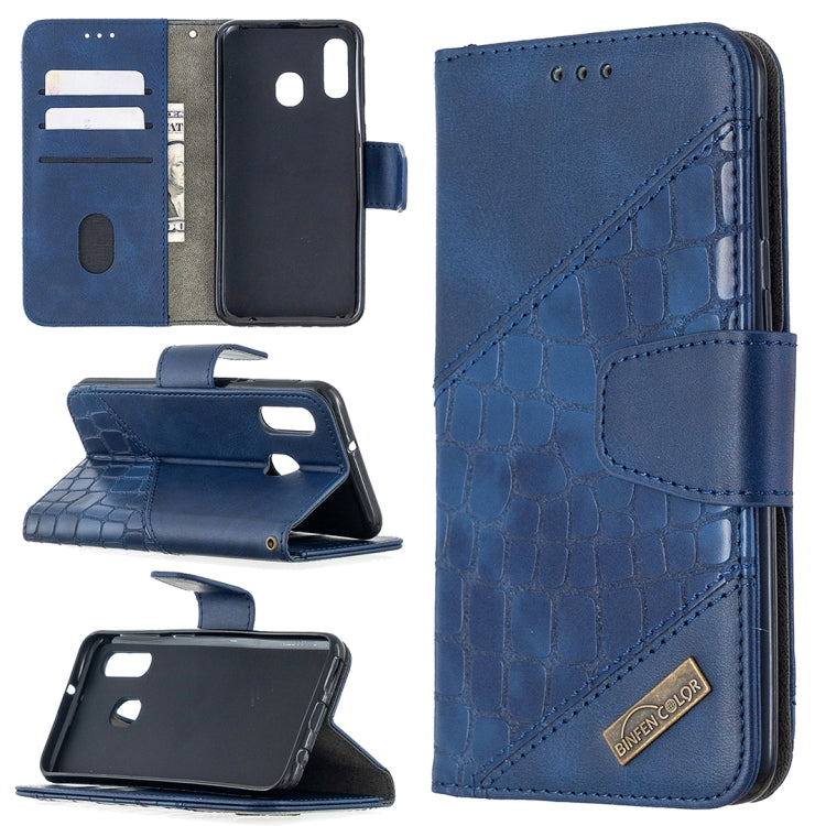 Custodia portafoglio in pelle sintetica per Samsung Galaxy A40