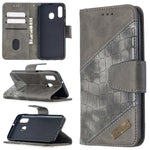 Custodia portafoglio in pelle sintetica per Samsung Galaxy A40