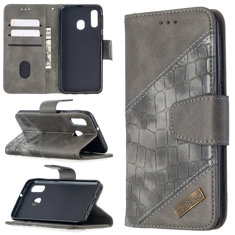 Custodia portafoglio in pelle sintetica per Samsung Galaxy A40