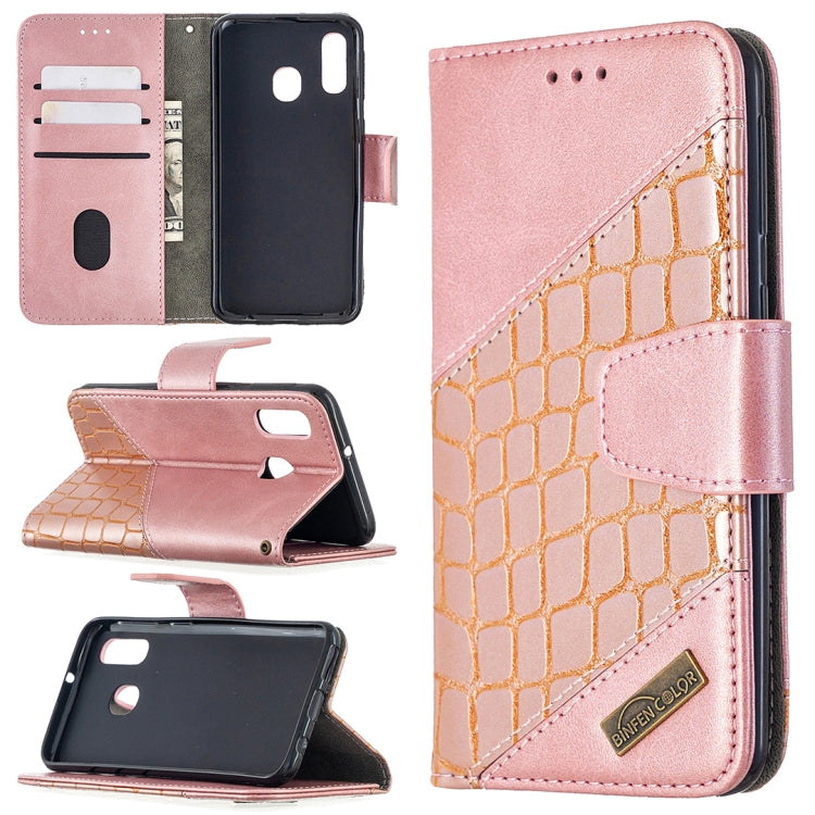 Custodia portafoglio in pelle sintetica per Samsung Galaxy A40