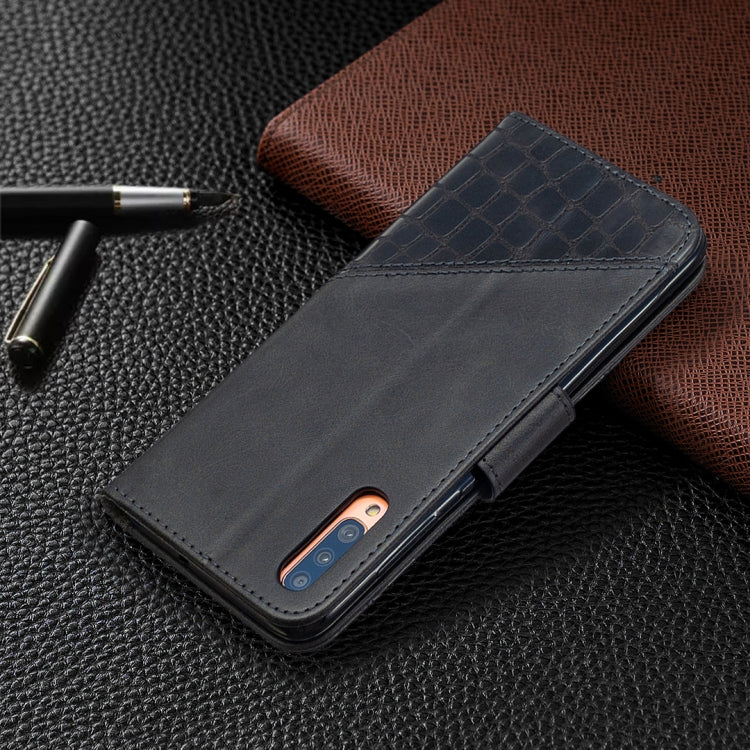Custodia portafoglio in pelle sintetica per Samsung Galaxy A70