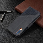 Custodia portafoglio in pelle sintetica per Samsung Galaxy A70