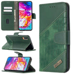 Custodia portafoglio in pelle sintetica per Samsung Galaxy A70