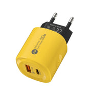 Caricabatterie PD20W Type-C + USB QC3.0, EU Plug, US Plug