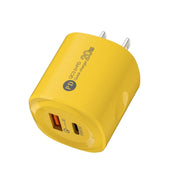 Caricabatterie PD20W Type-C + USB QC3.0, EU Plug, US Plug