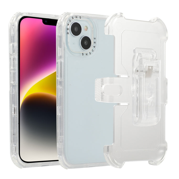 Custodia TPU satinata con clip posteriore per iPhone 15 Pro Max