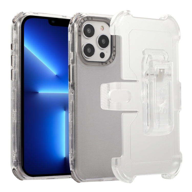 Custodia per telefono PC+TPU satinata con clip posteriore, For iPhone 13 Pro Max, For iPhone 13 Pro, For iPhone 13, For iPhone 12, For iPhone 12 Pro Max, For iPhone 12 Pro