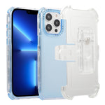 Custodia per telefono PC+TPU satinata con clip posteriore, For iPhone 13 Pro Max, For iPhone 13 Pro, For iPhone 13, For iPhone 12, For iPhone 12 Pro Max, For iPhone 12 Pro