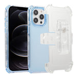 Custodia per telefono PC+TPU satinata con clip posteriore, For iPhone 13 Pro Max, For iPhone 13 Pro, For iPhone 13, For iPhone 12, For iPhone 12 Pro Max, For iPhone 12 Pro