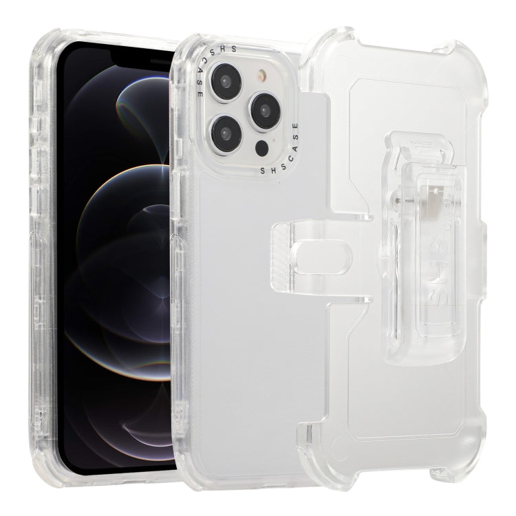 Custodia per telefono PC+TPU satinata con clip posteriore, For iPhone 13 Pro Max, For iPhone 13 Pro, For iPhone 13, For iPhone 12, For iPhone 12 Pro Max, For iPhone 12 Pro