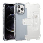 Custodia per telefono PC+TPU satinata con clip posteriore, For iPhone 13 Pro Max, For iPhone 13 Pro, For iPhone 13, For iPhone 12, For iPhone 12 Pro Max, For iPhone 12 Pro