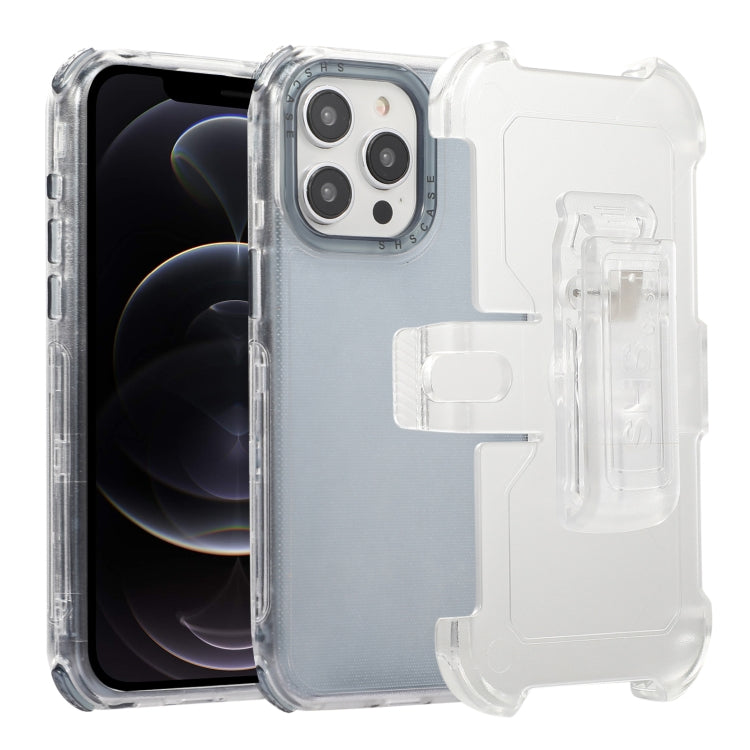 Custodia per telefono PC+TPU satinata con clip posteriore, For iPhone 13 Pro Max, For iPhone 13 Pro, For iPhone 13, For iPhone 12, For iPhone 12 Pro Max, For iPhone 12 Pro