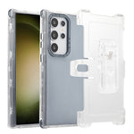 Custodia per telefono PC+TPU satinata con clip posteriore, For Samsung Galaxy S24 Ultra 5G, For Samsung Galaxy S24+ 5G, For Samsung Galaxy S24 5G