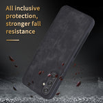 Custodia per telefono AZNS con sensazione di pelle in rilievo 3D, For Samsung Galaxy A34 5G, For Samsung Galaxy A54 5G