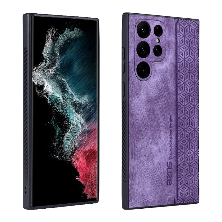 Custodia per telefono AZNS con sensazione di pelle in rilievo 3D, For Samsung Galaxy C55 / M55, For Samsung Galaxy A55 5G, For Samsung Galaxy A35 5G, For Samsung Galaxy S24 Ultra 5G