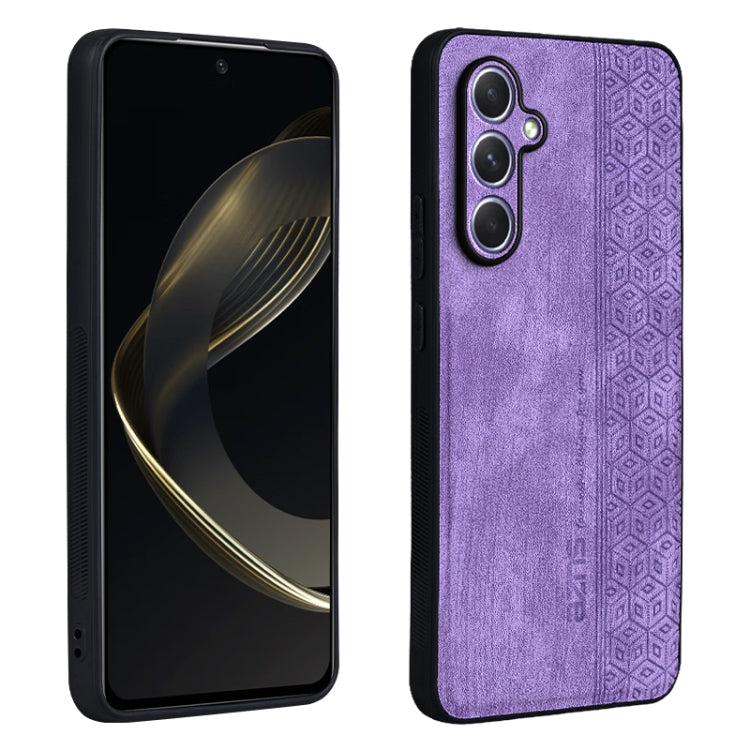 Custodia per telefono AZNS con sensazione di pelle in rilievo 3D, For Samsung Galaxy C55 / M55, For Samsung Galaxy A55 5G, For Samsung Galaxy A35 5G, For Samsung Galaxy S24 Ultra 5G