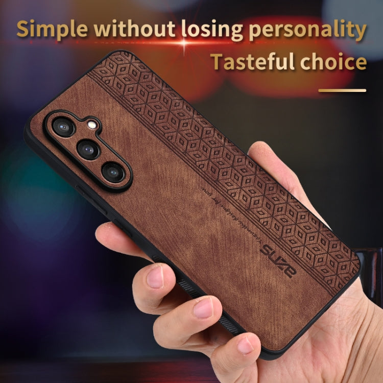 Custodia per telefono AZNS con sensazione di pelle in rilievo 3D, For Samsung Galaxy S24+ 5G, For Samsung Galaxy S24 5G, For Samsung Galaxy A05, For Samsung Galaxy A25 5G