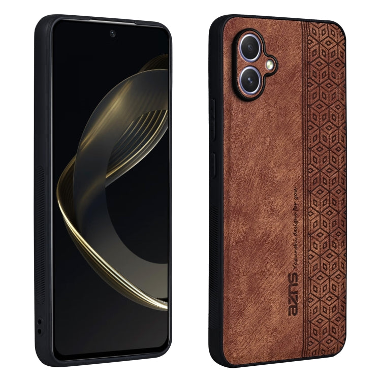Custodia per telefono AZNS con sensazione di pelle in rilievo 3D, For Samsung Galaxy S24+ 5G, For Samsung Galaxy S24 5G, For Samsung Galaxy A05, For Samsung Galaxy A25 5G