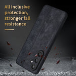 Custodia per telefono AZNS con sensazione di pelle in rilievo 3D, For Samsung Galaxy C55 / M55, For Samsung Galaxy A55 5G, For Samsung Galaxy A35 5G, For Samsung Galaxy S24 Ultra 5G