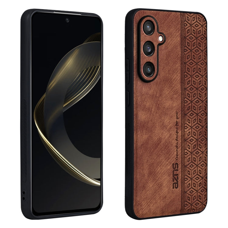 Custodia per telefono AZNS con sensazione di pelle in rilievo 3D, For Samsung Galaxy C55 / M55, For Samsung Galaxy A55 5G, For Samsung Galaxy A35 5G, For Samsung Galaxy S24 Ultra 5G