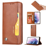Custodia per telefono in pelle Flip con texture pelle impastata, For Samsung Galaxy S24 Ultra 5G, For Samsung Galaxy S24+ 5G, For Samsung Galaxy S24 5G