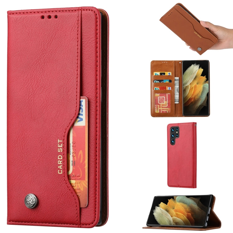 Custodia per telefono in pelle Flip con texture pelle impastata, For Samsung Galaxy S26+ 5G, For Samsung Galaxy S26 Ultra 5G, For Samsung Galaxy S26 5G, For Samsung Galaxy S25 5G, For Samsung Galaxy S25+ 5G, For Samsung Galaxy S25 Ultra 5G