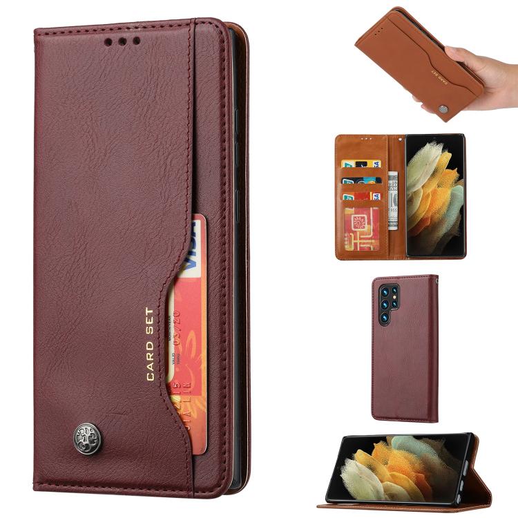 Custodia per telefono in pelle Flip con texture pelle impastata, For Samsung Galaxy S26+ 5G, For Samsung Galaxy S26 Ultra 5G, For Samsung Galaxy S26 5G, For Samsung Galaxy S25 5G, For Samsung Galaxy S25+ 5G, For Samsung Galaxy S25 Ultra 5G