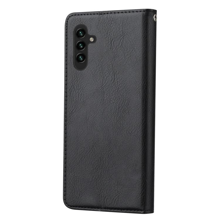 Custodia per telefono in pelle Flip con texture pelle impastata, For Samsung Galaxy S26+ 5G, For Samsung Galaxy S26 Ultra 5G, For Samsung Galaxy S26 5G, For Samsung Galaxy S25 5G, For Samsung Galaxy S25+ 5G, For Samsung Galaxy S25 Ultra 5G