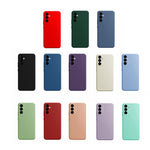 Custodia per telefono in silicone liquido imitazione, For Samsung Galaxy A15, For Samsung Galaxy S24 Ultra 5G