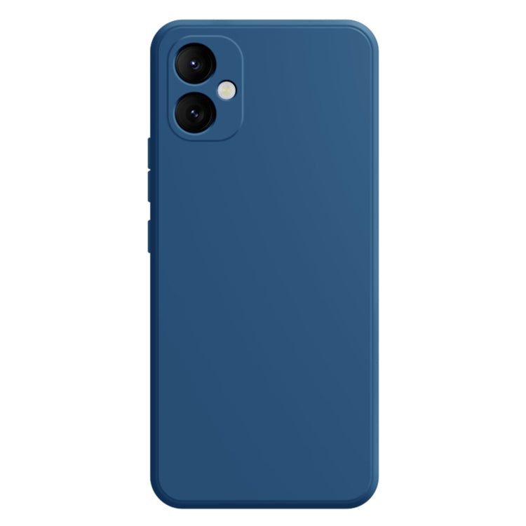 Custodia per telefono in silicone liquido imitazione, For Samsung Galaxy A05, For Samsung Galaxy A05S