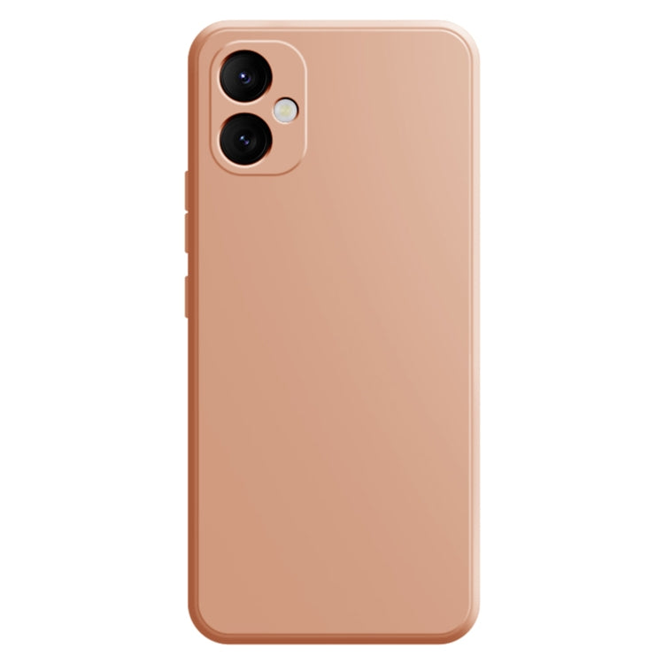 Custodia per telefono in silicone liquido imitazione, For Samsung Galaxy A05, For Samsung Galaxy A05S