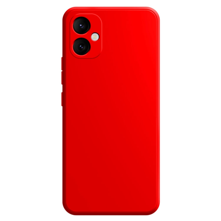 Custodia per telefono in silicone liquido imitazione, For Samsung Galaxy A05, For Samsung Galaxy A05S