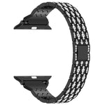 Cinturino per orologio in metallo con bracciale Devil Eye Diamond, For Apple Watch Series 8 41mm, For Apple Watch Series 8 45mm, For Apple Watch SE 2022 40mm, For Apple Watch SE 2022 44mm, For Apple Watch Series 7 41mm, For Apple Watch Series 7 45mm