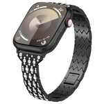 Cinturino per orologio in metallo con bracciale Devil Eye Diamond, For Apple Watch Series 8 41mm, For Apple Watch Series 8 45mm, For Apple Watch SE 2022 40mm, For Apple Watch SE 2022 44mm, For Apple Watch Series 7 41mm, For Apple Watch Series 7 45mm