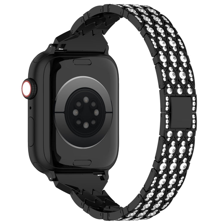 Cinturino per orologio in metallo con bracciale Devil Eye Diamond, For Apple Watch SE 40mm, For Apple Watch SE 44mm, For Apple Watch Series 6 40mm, For Apple Watch Series 6 44mm, For Apple Watch Series 5 44mm, For Apple Watch Series 5 40mm