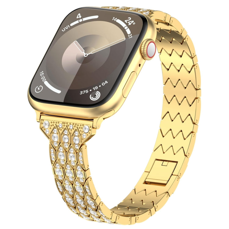 Cinturino per orologio in metallo con bracciale Devil Eye Diamond, For Apple Watch Series 4 44mm, For Apple Watch Series 4 40mm, For Apple Watch Series 3 38mm, For Apple Watch Series 3 42mm, For Apple Watch Series 2 42mm, For Apple Watch Series 2 38mm