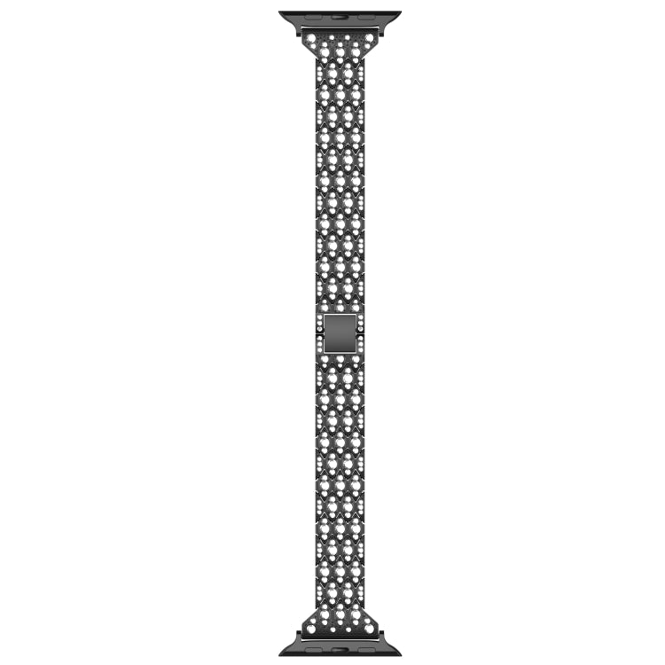Cinturino per orologio in metallo con bracciale Devil Eye Diamond, For Apple Watch Series 4 44mm, For Apple Watch Series 4 40mm, For Apple Watch Series 3 38mm, For Apple Watch Series 3 42mm, For Apple Watch Series 2 42mm, For Apple Watch Series 2 38mm