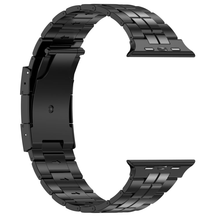Cinturino per orologio in acciaio al titanio con fibbia tartaruga, For Apple Watch SE 2023 44mm, For Apple Watch SE 2023 40mm, For Apple Watch Ultra 2 49mm, For Apple Watch Series 9 45mm, For Apple Watch Series 9 41mm, For Apple Watch Ultra 49mm