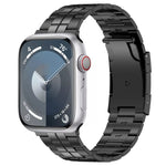Cinturino per orologio in acciaio al titanio con fibbia tartaruga, For Apple Watch Series 8 41mm, For Apple Watch Series 8 45mm, For Apple Watch SE 2022 40mm, For Apple Watch SE 2022 44mm, For Apple Watch Series 7 41mm, For Apple Watch Series 7 45mm
