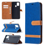 Custodia portafoglio in pelle PU per Samsung Galaxy A21s