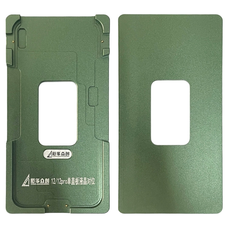 Stampo fisso per calibrazione della lente in vetro esterna dello schermo LCD, For iPhone 15 Pro Max, For iPhone 15 Pro, For iPhone 15 Plus, For iPhone 15, For iPhone 12 Pro / 12