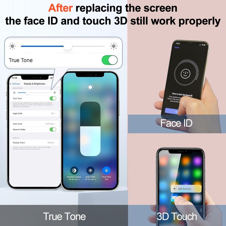 Schermo LCD TFT con digitalizzatore per iPhone 13 Pro Max