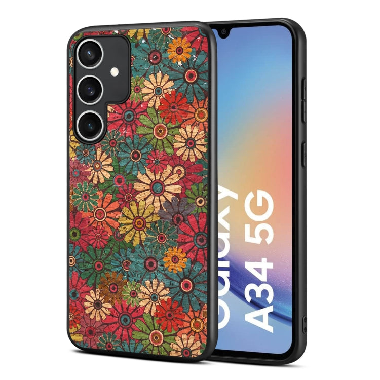 Custodia per telefono in TPU serie Four Seasons Flower Language, For Samsung Galaxy A24, For Samsung Galaxy A14, For Samsung Galaxy A34 5G, For Samsung Galaxy A54 5G, For Samsung Galaxy S23 Ultra 5G, For Samsung Galaxy S23 5G