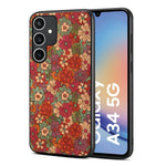 Custodia per telefono in TPU serie Four Seasons Flower Language, For Samsung Galaxy A24, For Samsung Galaxy A14, For Samsung Galaxy A34 5G, For Samsung Galaxy A54 5G, For Samsung Galaxy S23 Ultra 5G, For Samsung Galaxy S23 5G