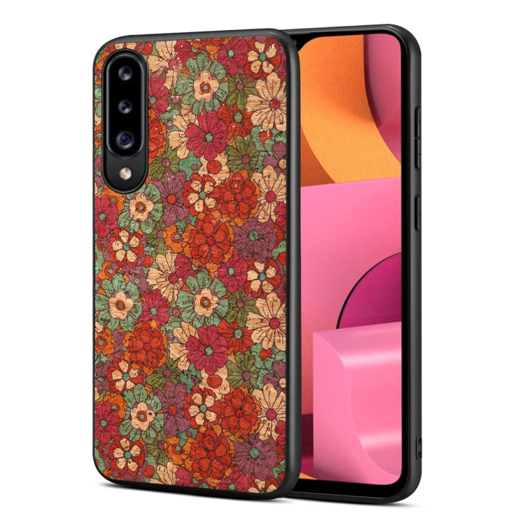 Custodia per telefono in TPU serie Four Seasons Flower Language, For Samsung Galaxy A20s, For Samsung Galaxy A70, For Samsung Galaxy A20